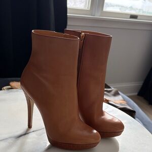 Michael Kors Tan Heeled Boots